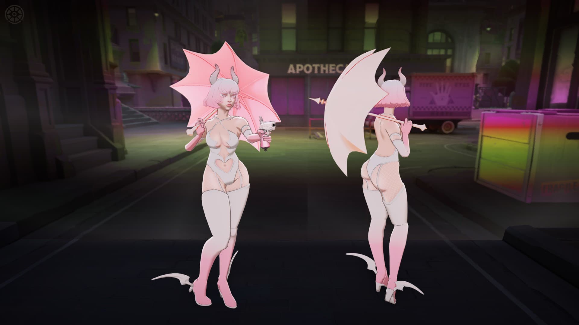 Albino Succubmina + particles screenshot 2