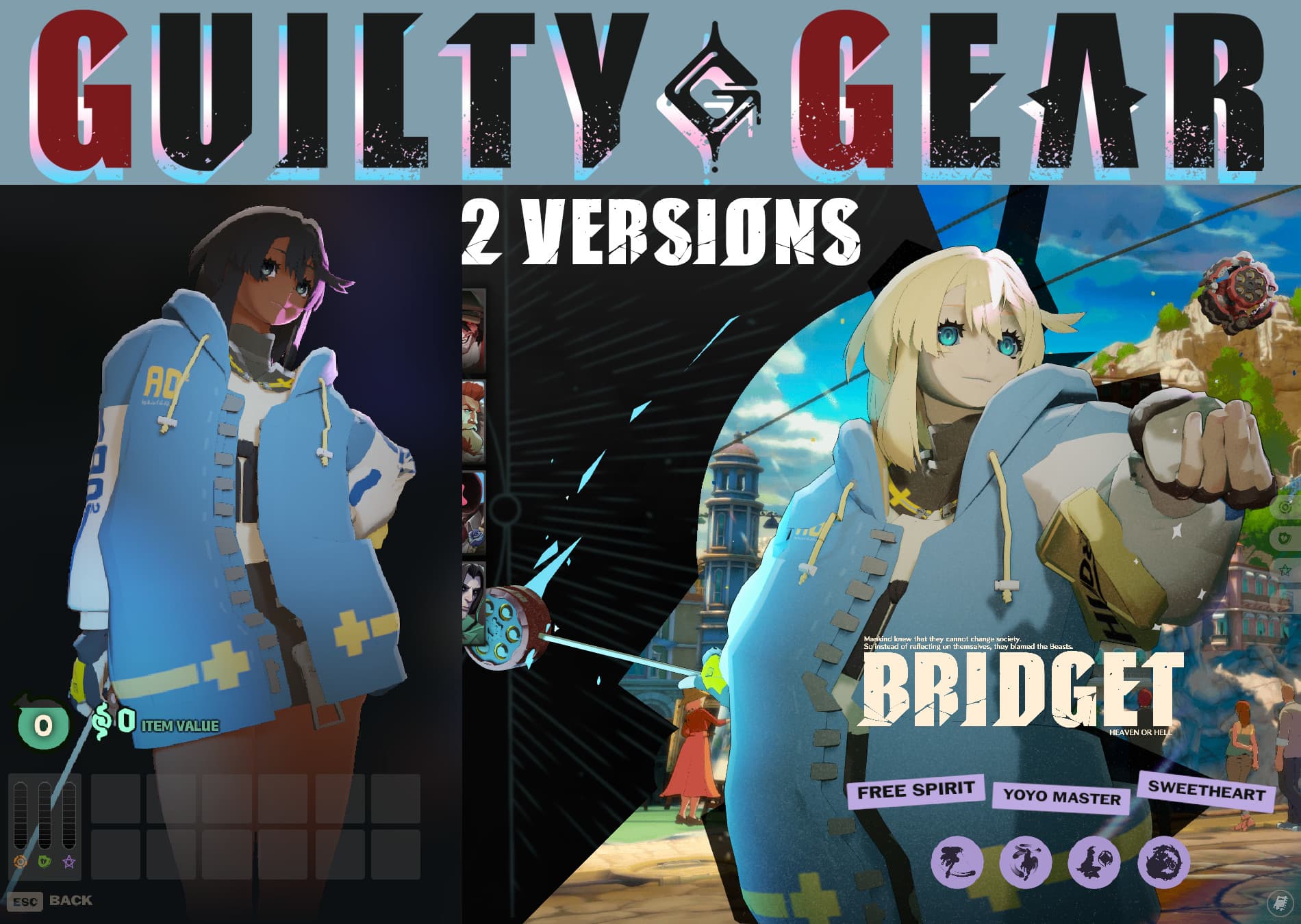 Guilty Gear Bridget Celeste screenshot