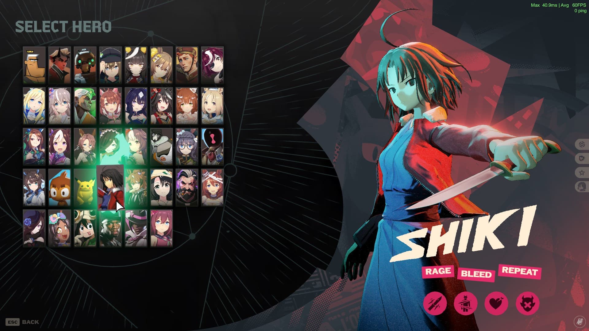 Shiki Ryougi Shiv screenshot