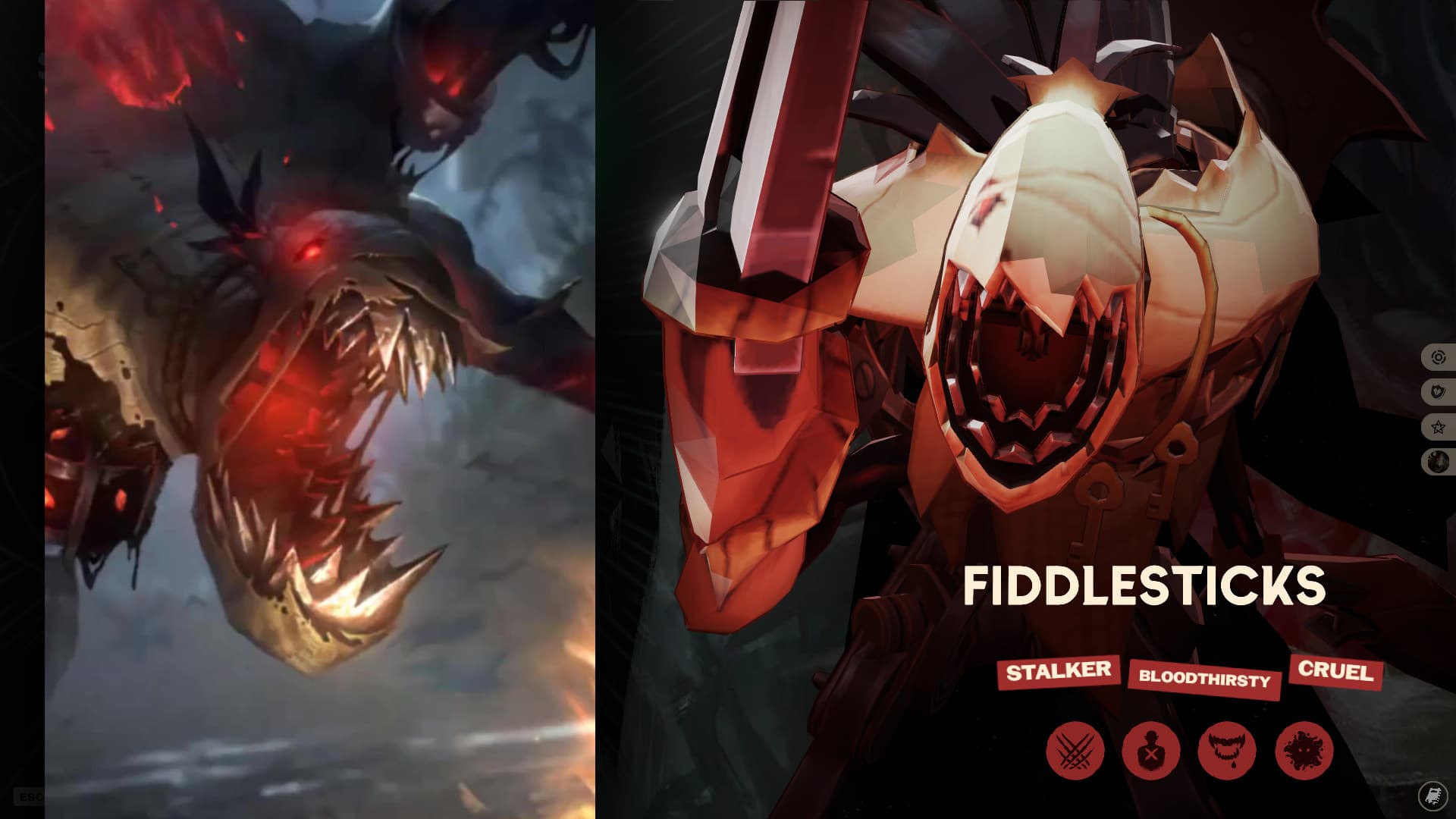 Fiddlesticks as Drifter (League of Legends) screenshot