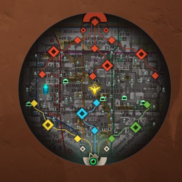 NYC Subway Minimap screenshot