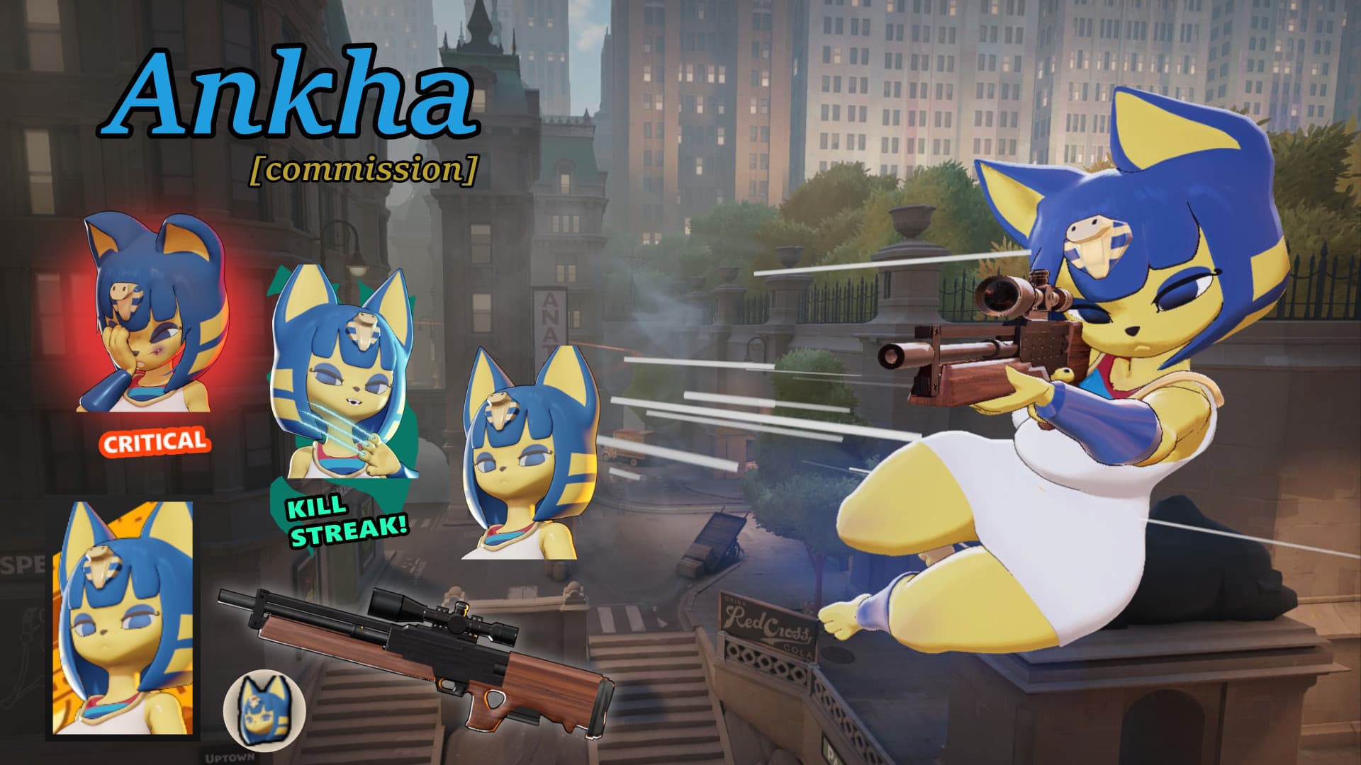 Ankha Vindicta (Commission) screenshot