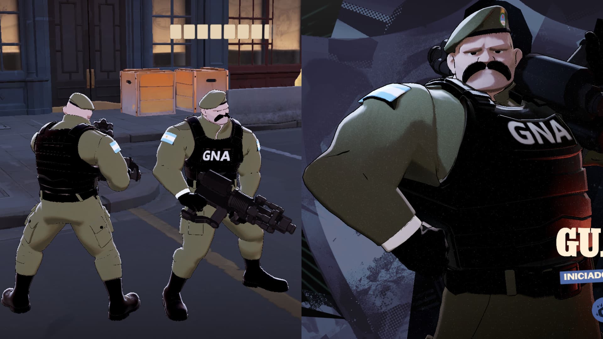 Warden Argentine Police (GNA) screenshot