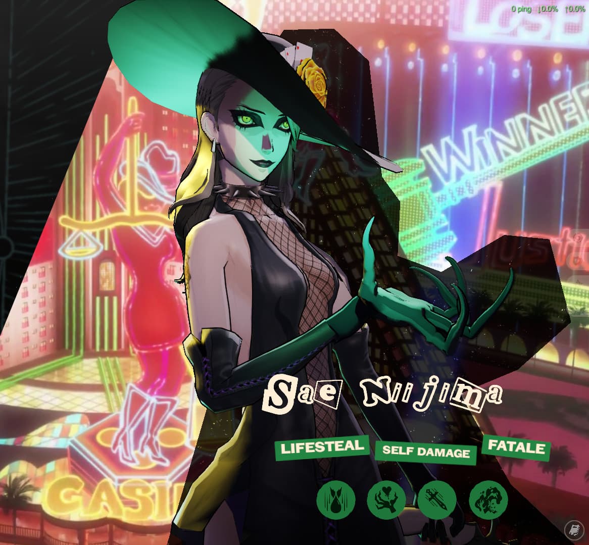 Sae Niijima(Persona 5 Royal) as Lady Geist screenshot