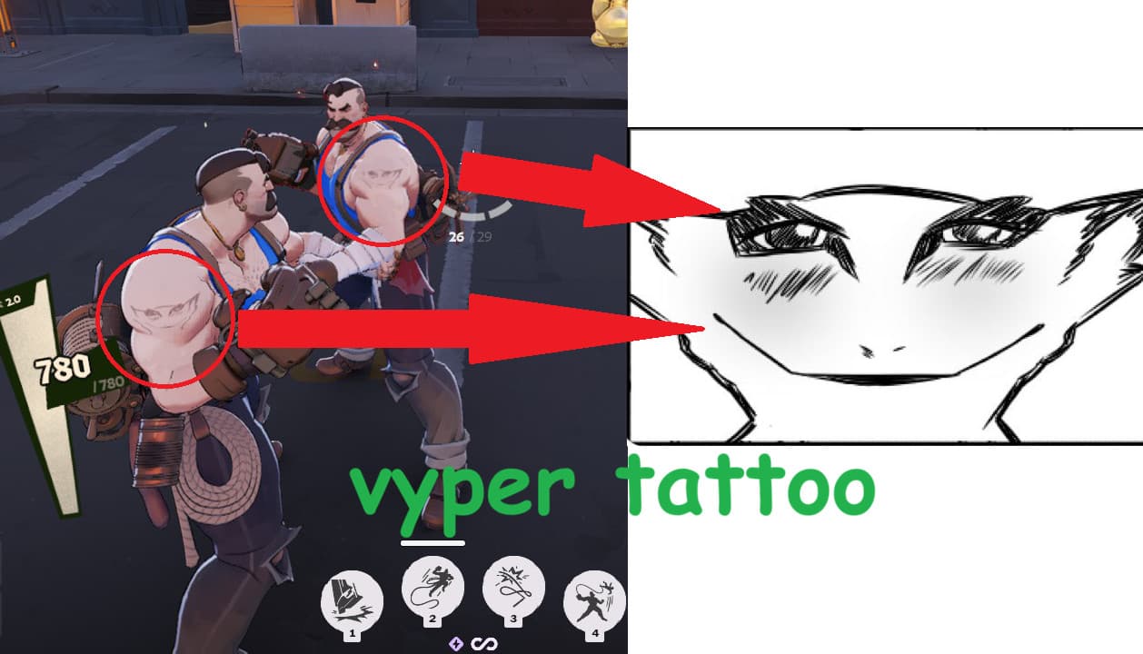 Lash with Vyper Tattoo screenshot