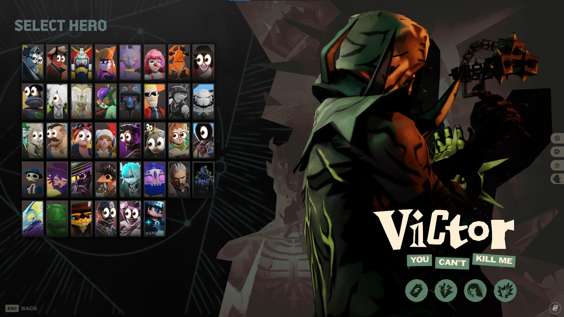 Flagellant Over Victor ( Darkest Dungeon II) screenshot