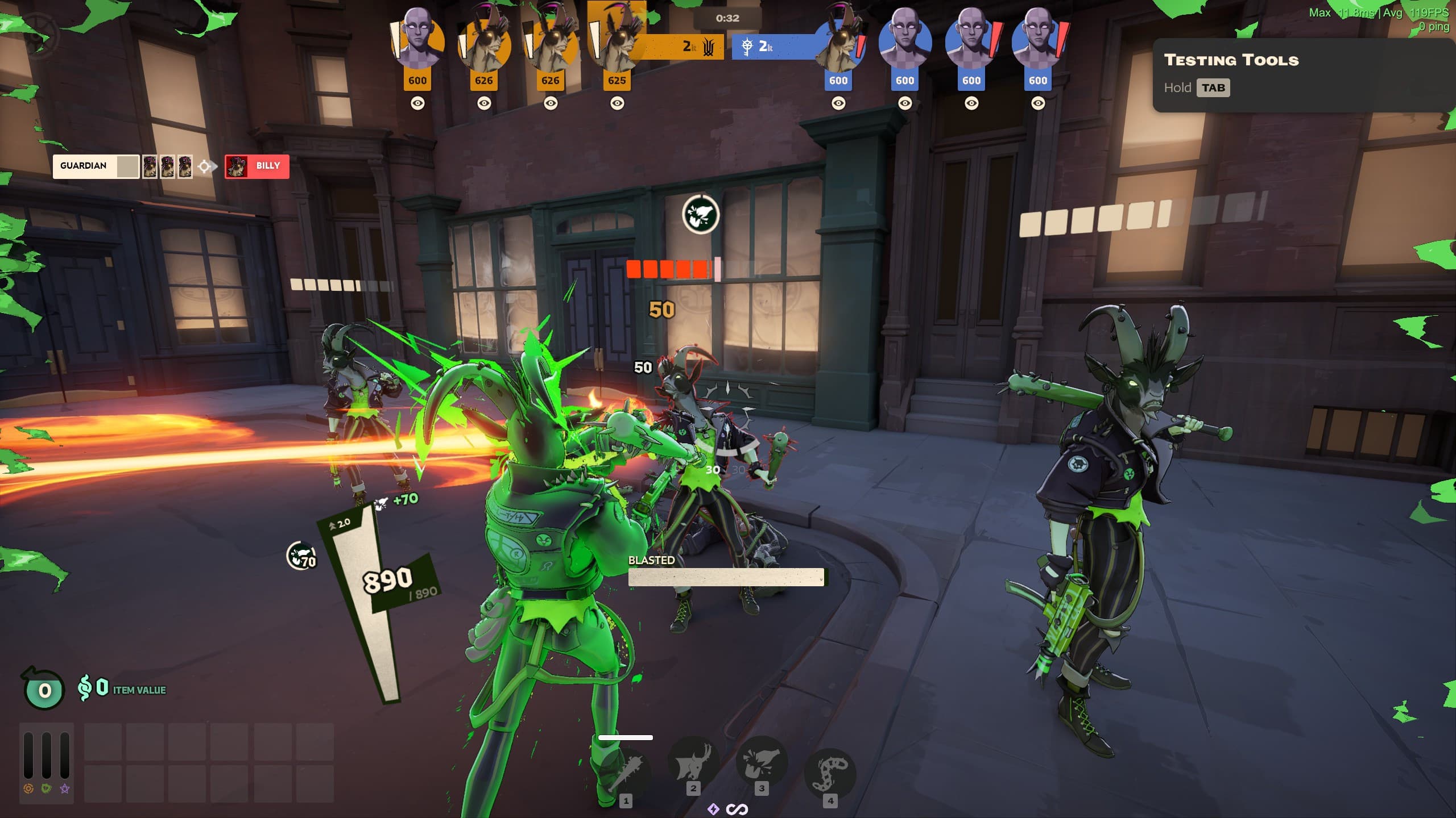 Green Billy Recolour + Particles screenshot 3