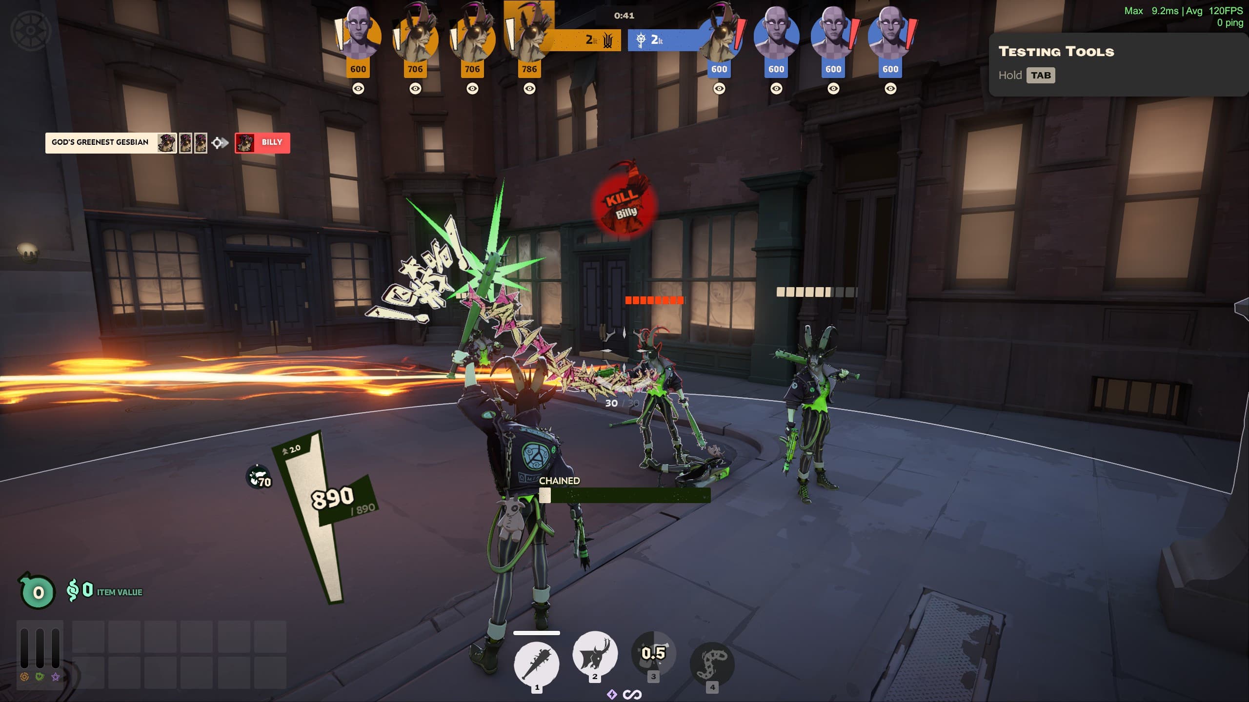 Green Billy Recolour + Particles screenshot 4