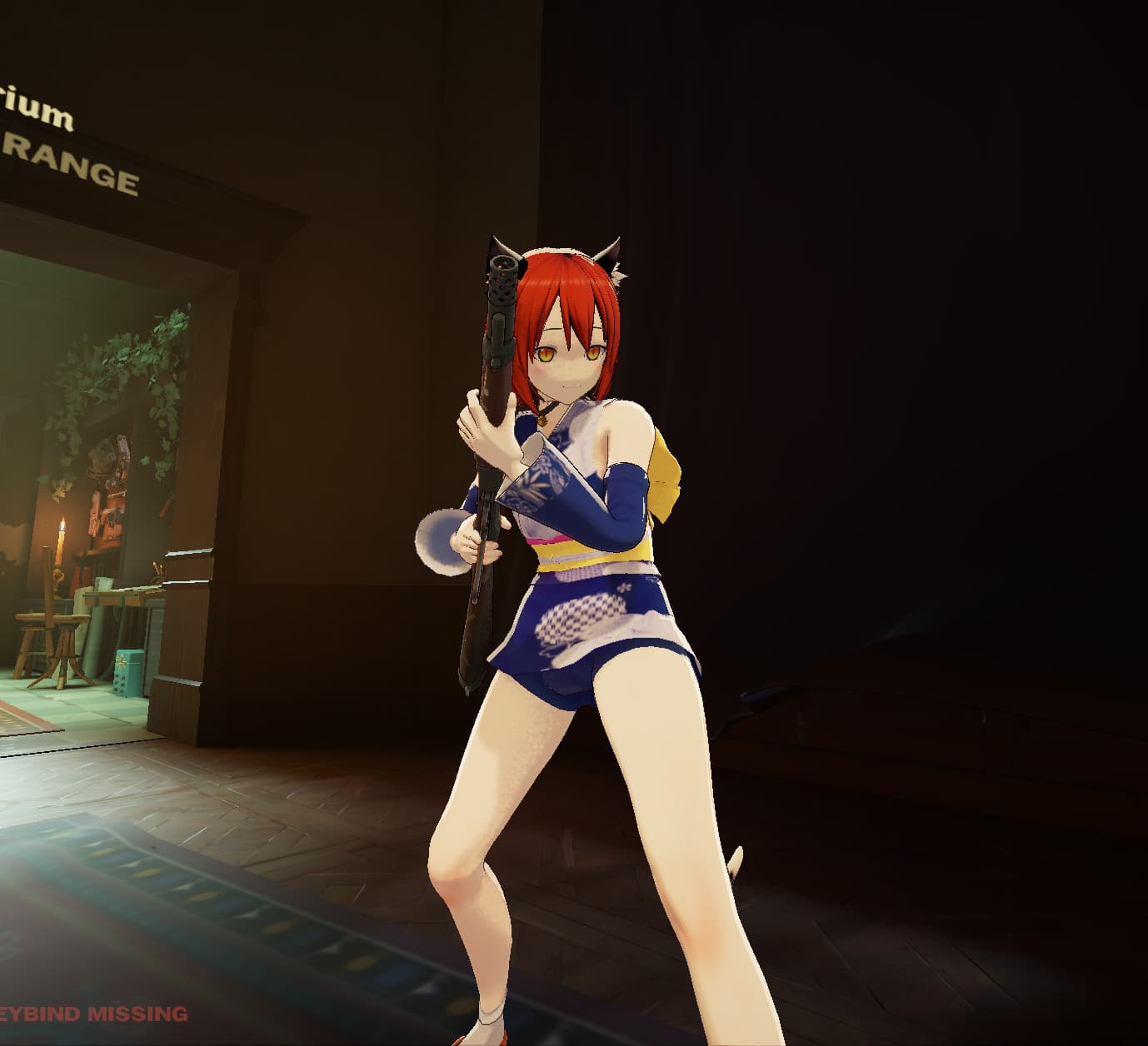 Momo over Silver (Huniepop) screenshot 2