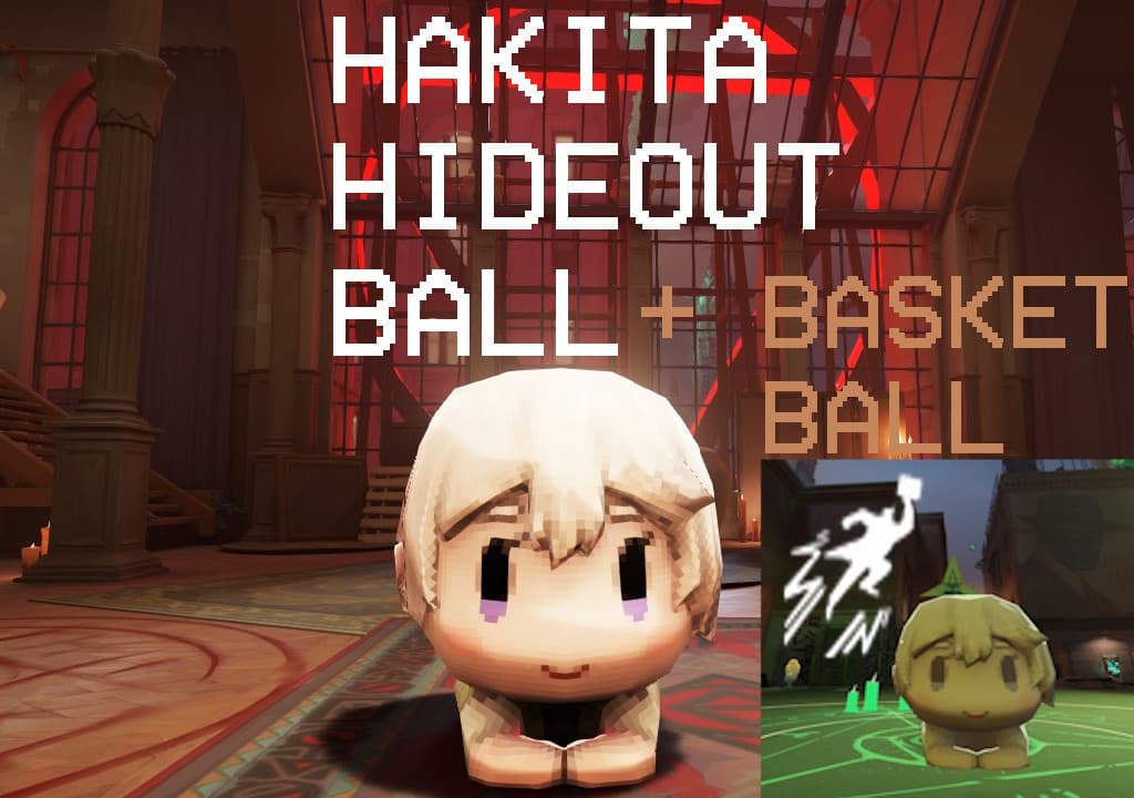 Hakita Plush Hideout Ball (BASKETBALL UPDATE) screenshot