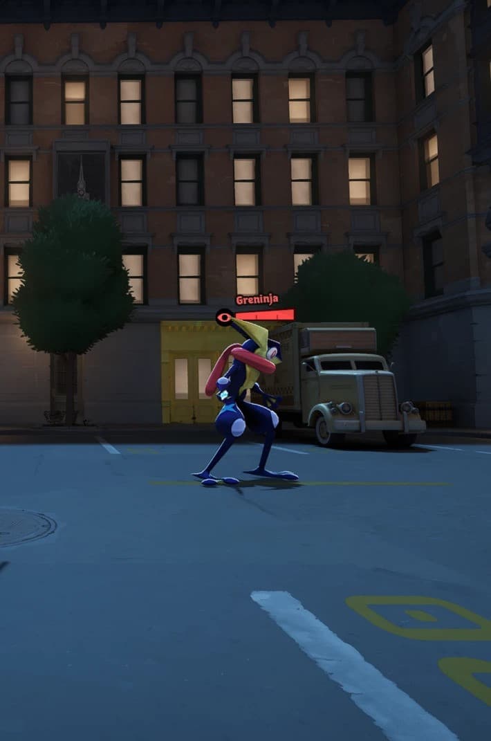 Greninja over Yamato (model, voice, effects) screenshot 5
