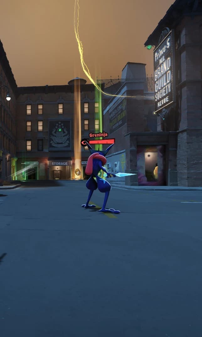 Greninja over Yamato (model, voice, effects) screenshot 7