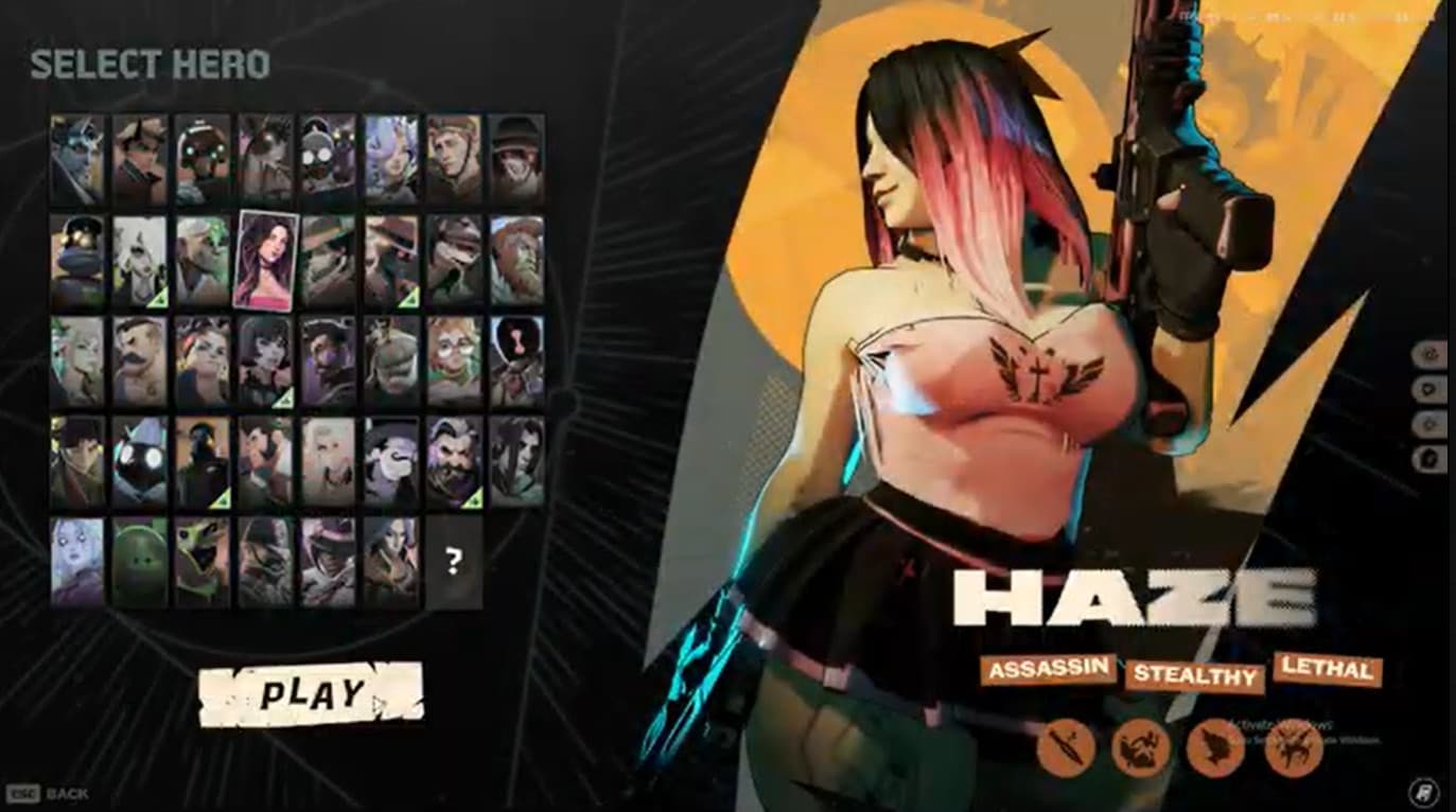 Thick Tattoed Wife as Haze screenshot