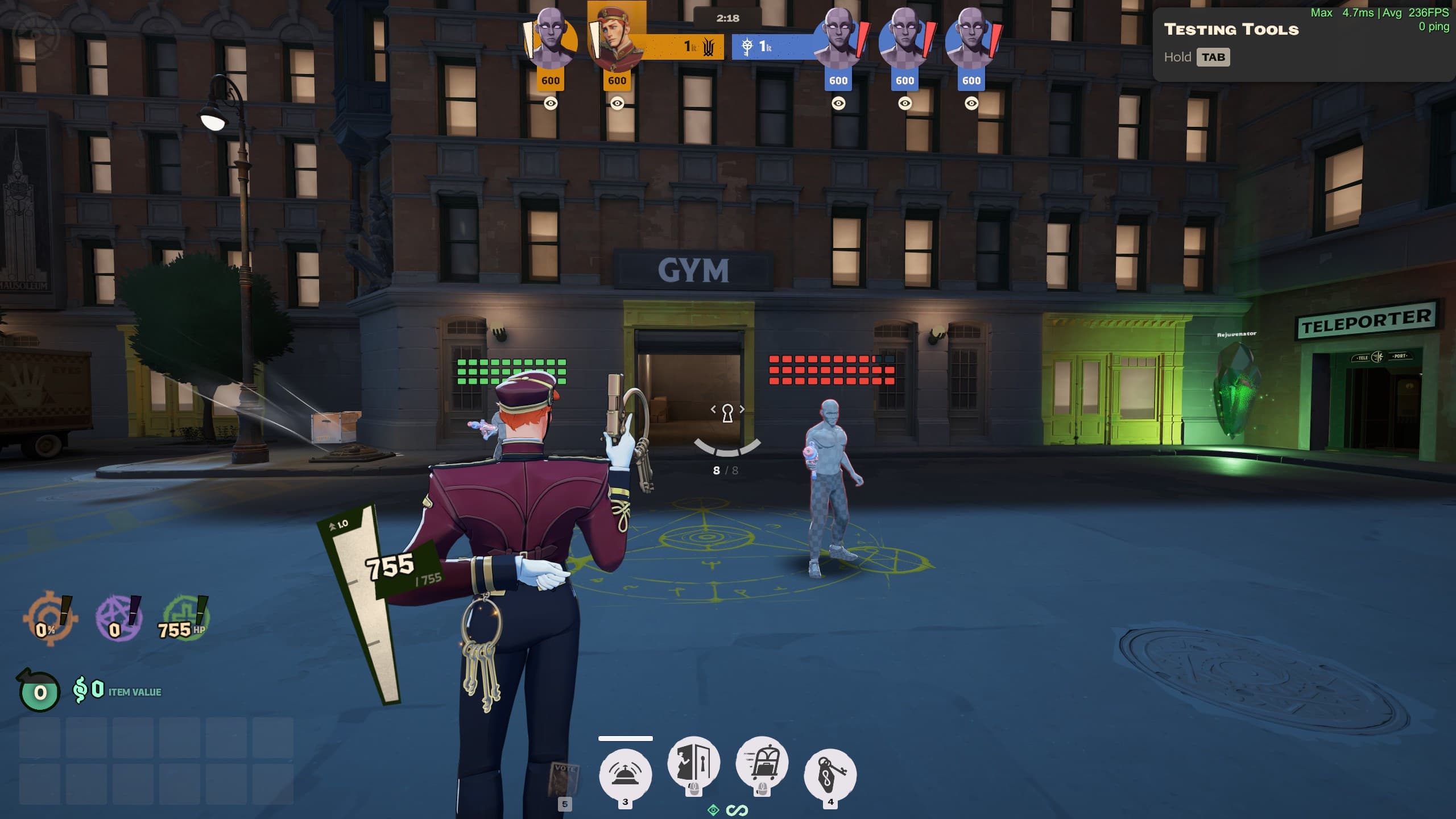 BubbleGum's New Old Healthbar screenshot