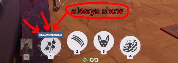 Always Show Ability Suggestions screenshot