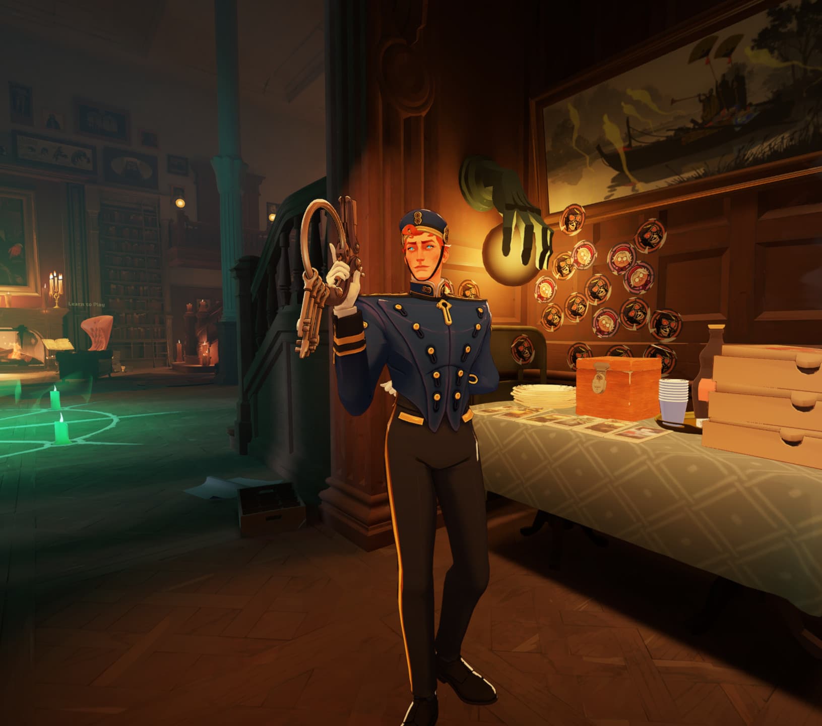 Blue Doorman screenshot