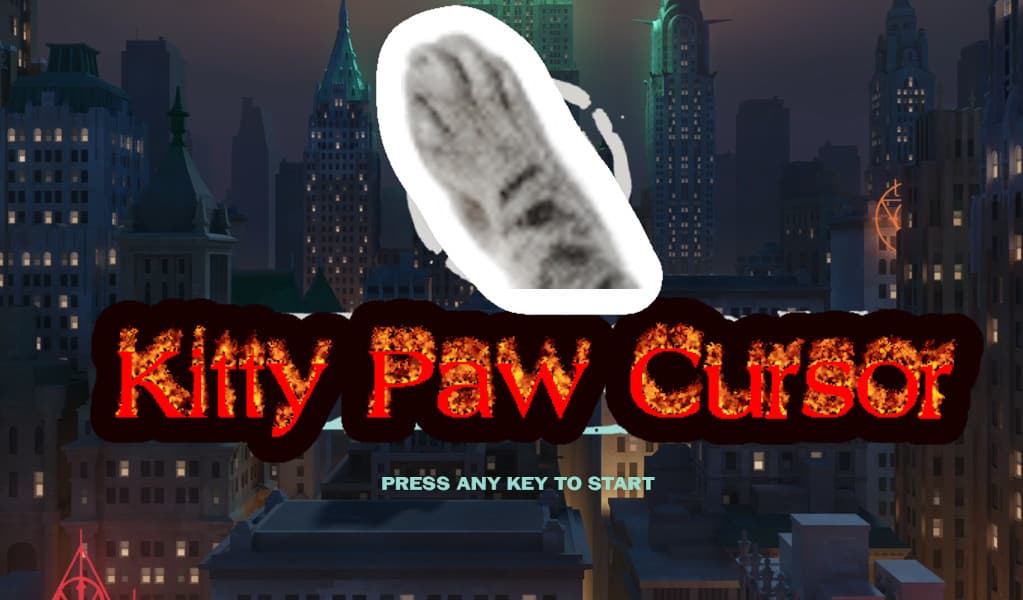 Kitty Paw Cursor screenshot