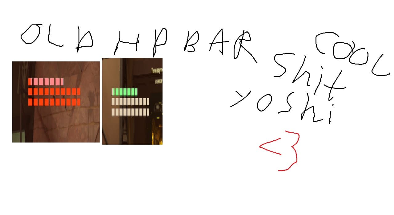 Old healthbar [like before cns] screenshot