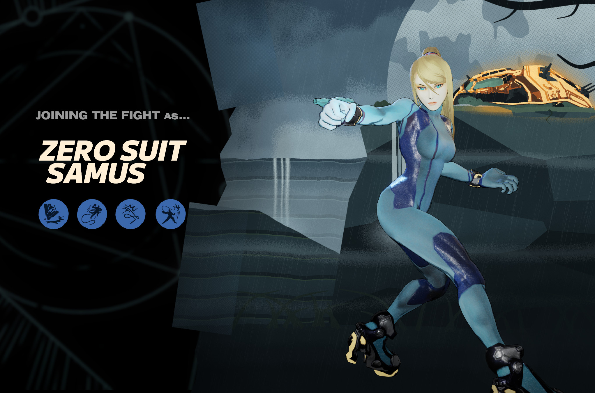 Zero Suit Samus Lash! screenshot