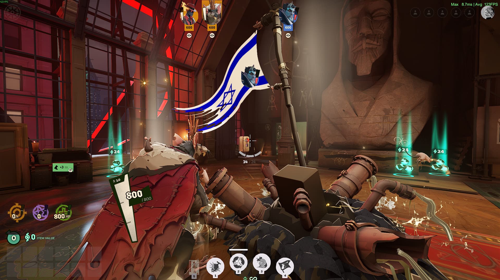 Israel flag for Ratking screenshot