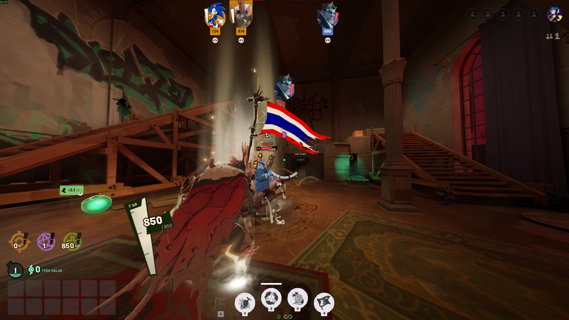 Thailand Flag Over Ratkings flag screenshot