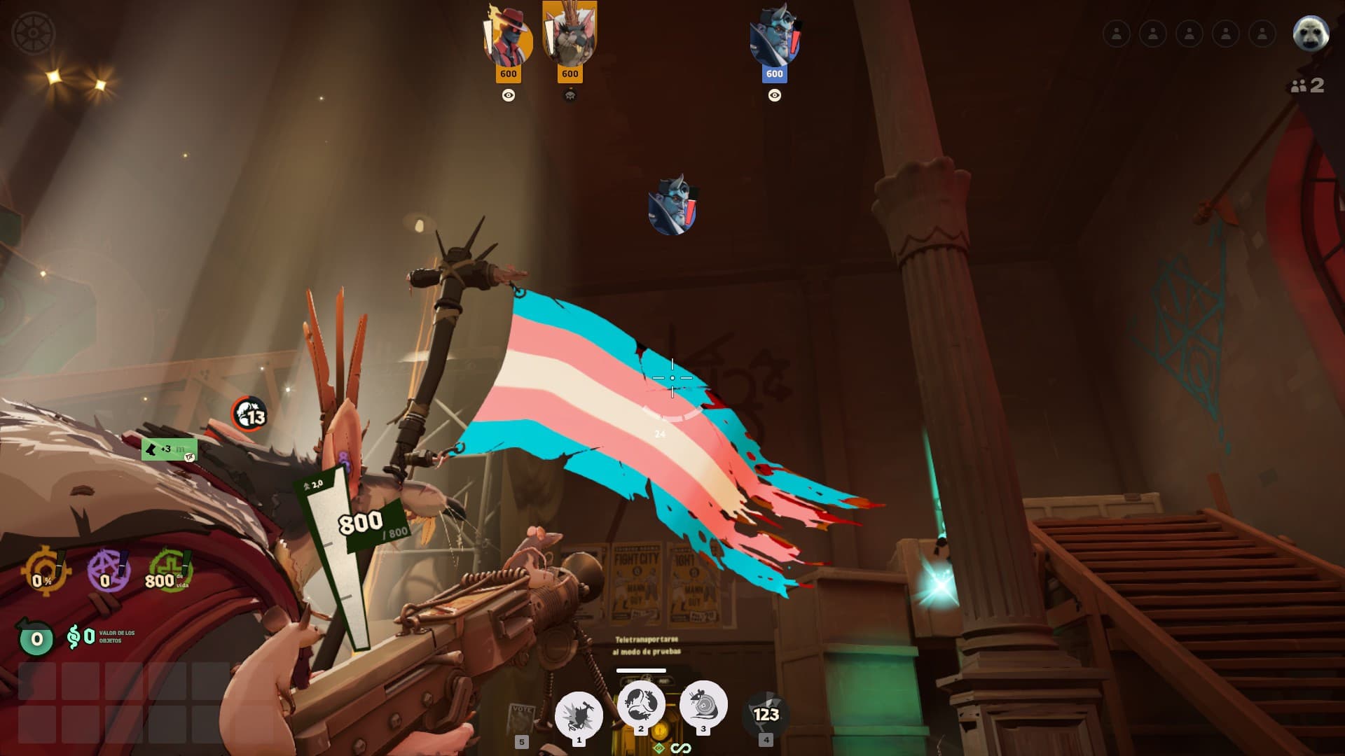 Ratking Trans Flag screenshot