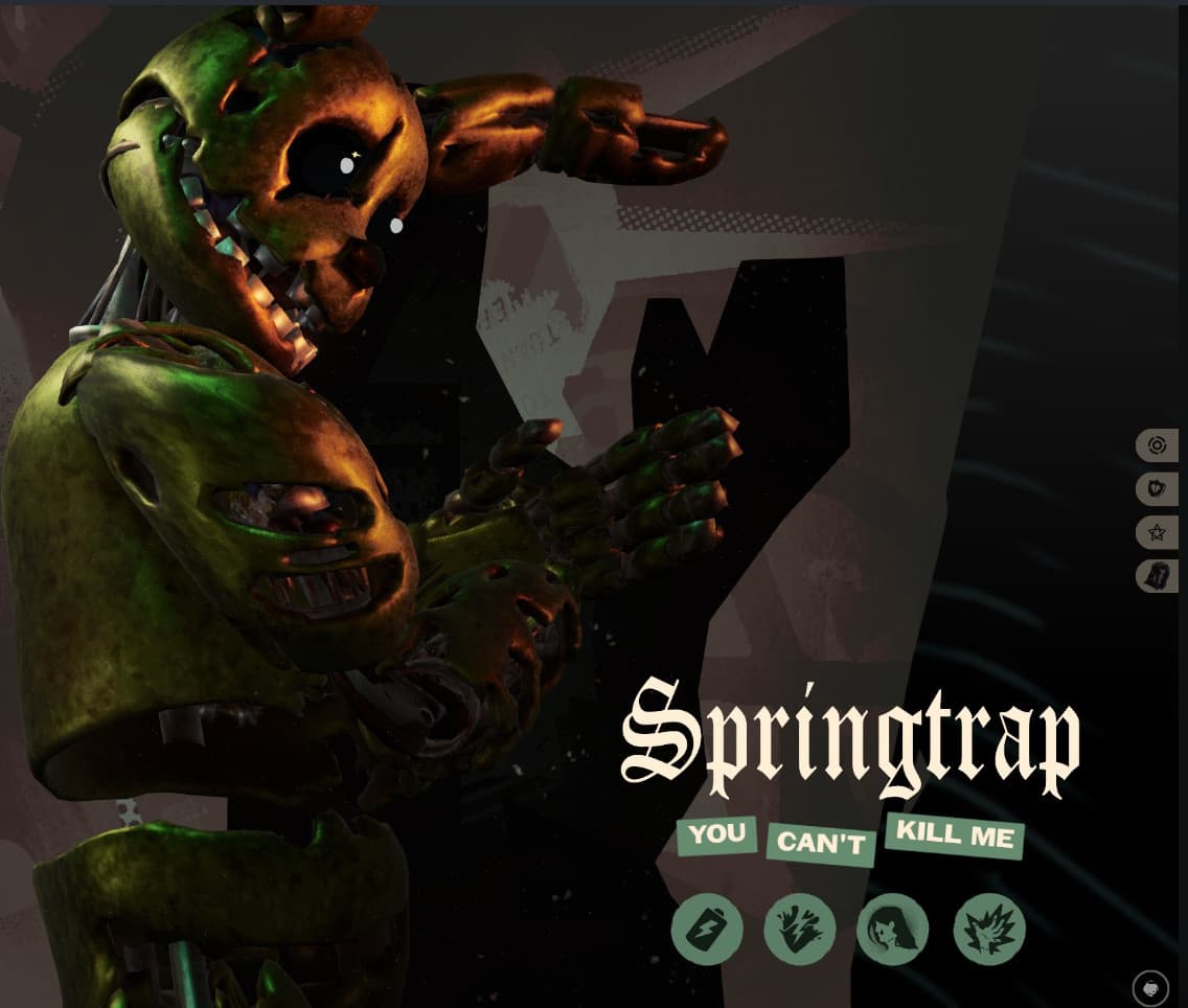 Springtrap over Victor | V.1.0 screenshot