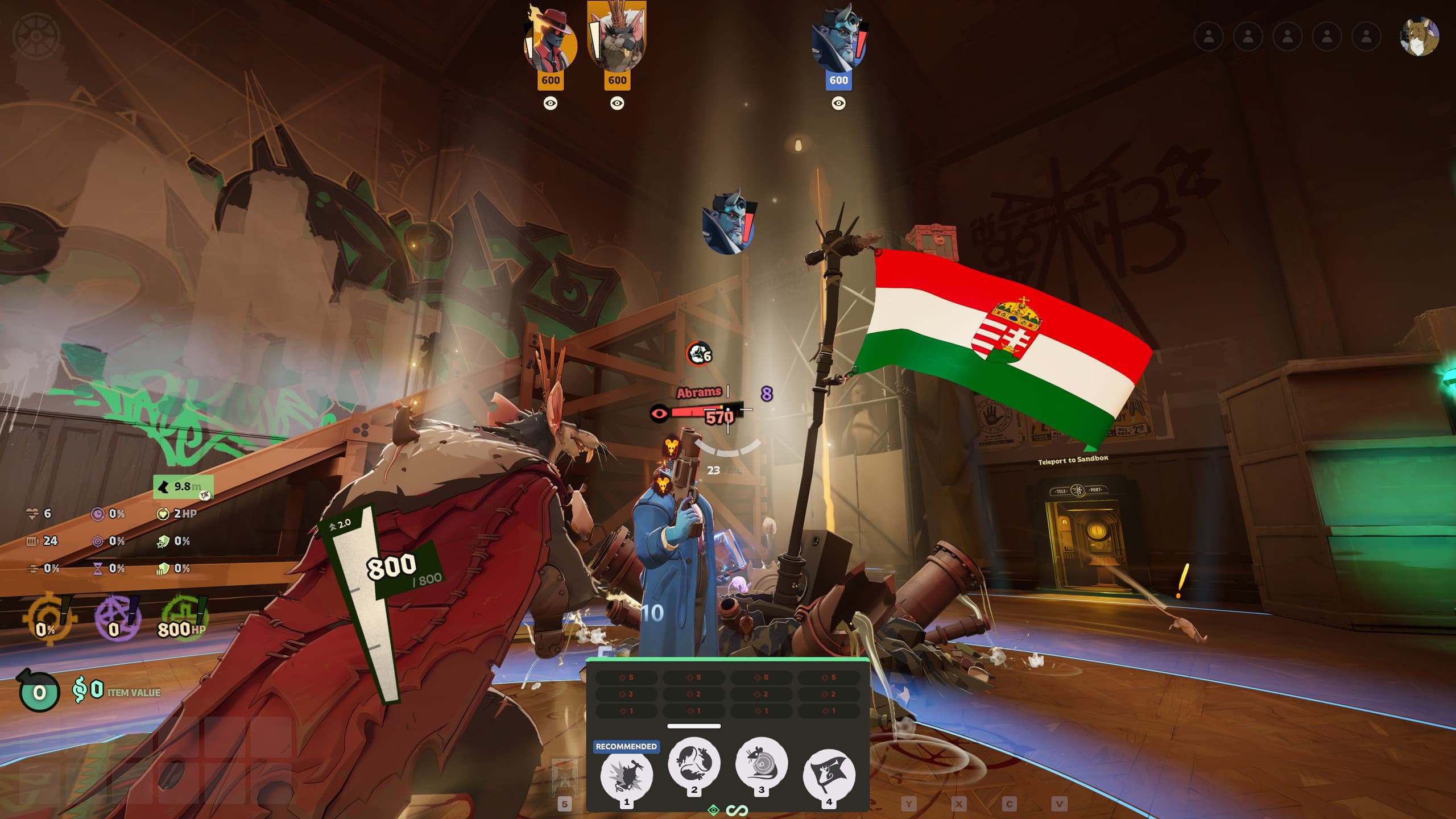 Kingdom of Hungary - Rat King Ratannia Flag swap screenshot