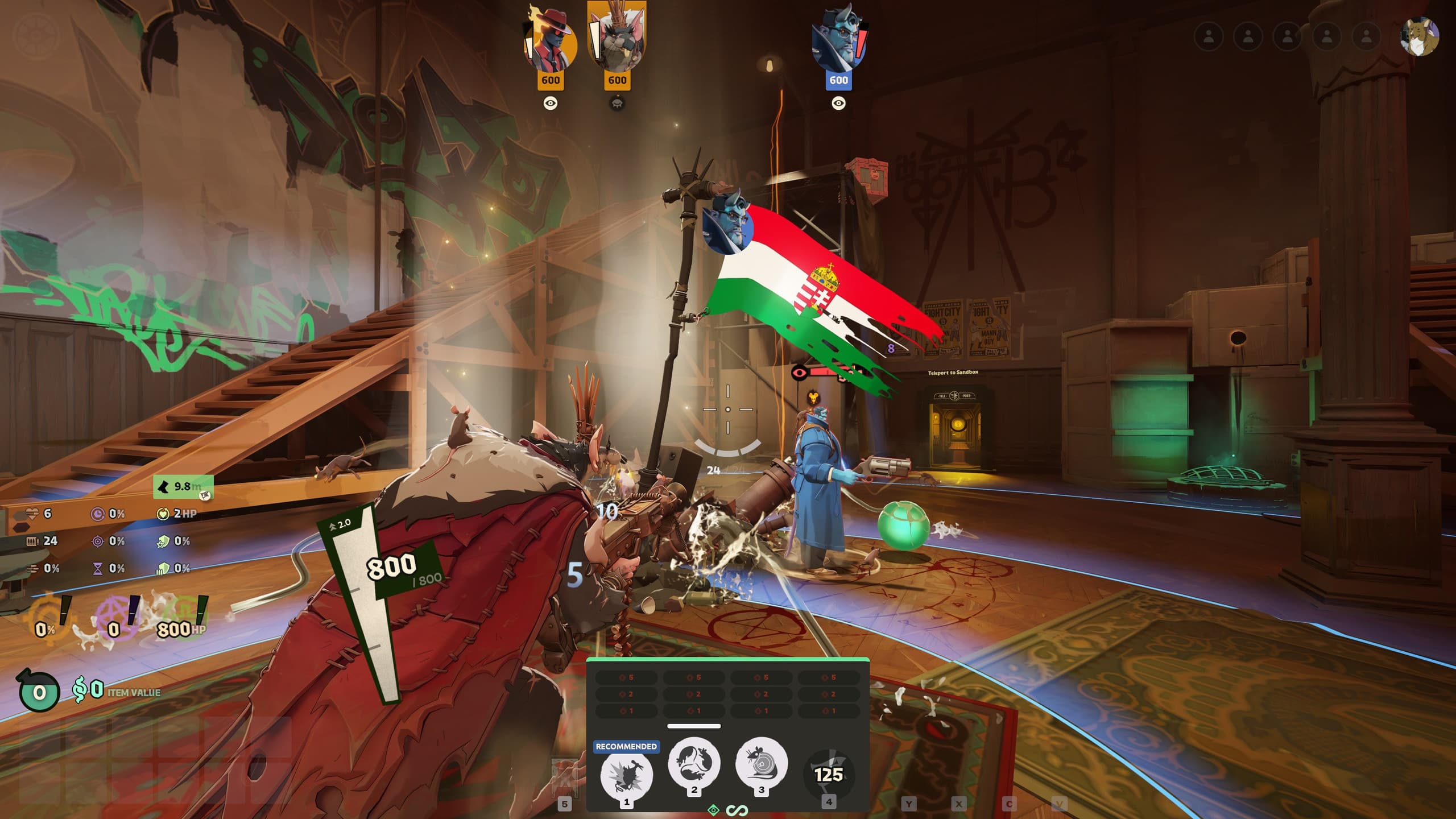 Kingdom of Hungary - Rat King Ratannia Flag swap screenshot 2