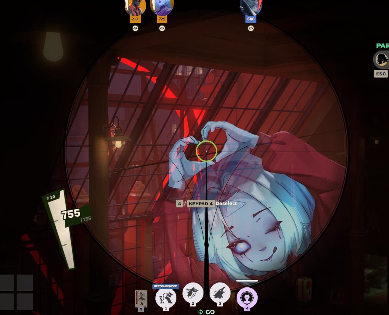 Vindicta Heart Scope screenshot
