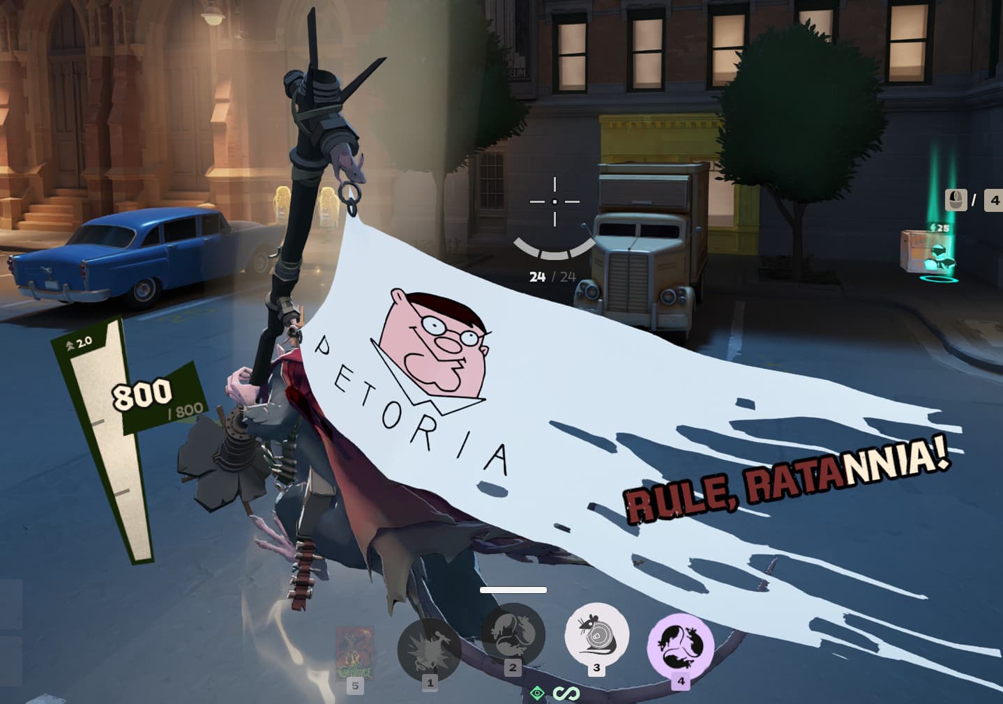 Petoria flag for Rat King screenshot 2