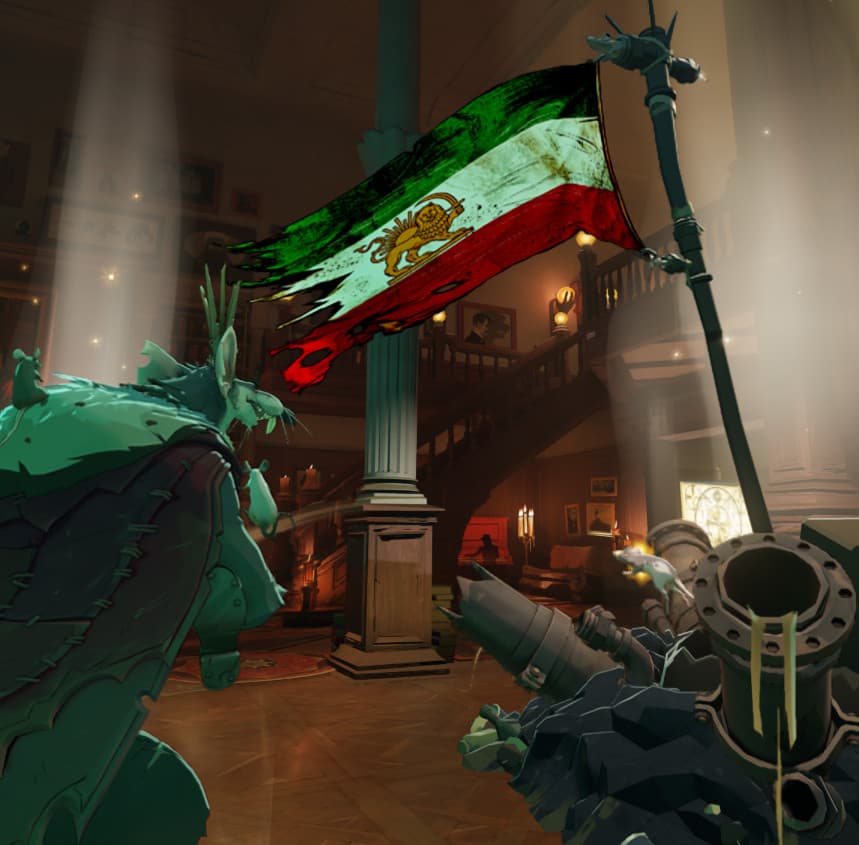 The flag of Persia screenshot 2