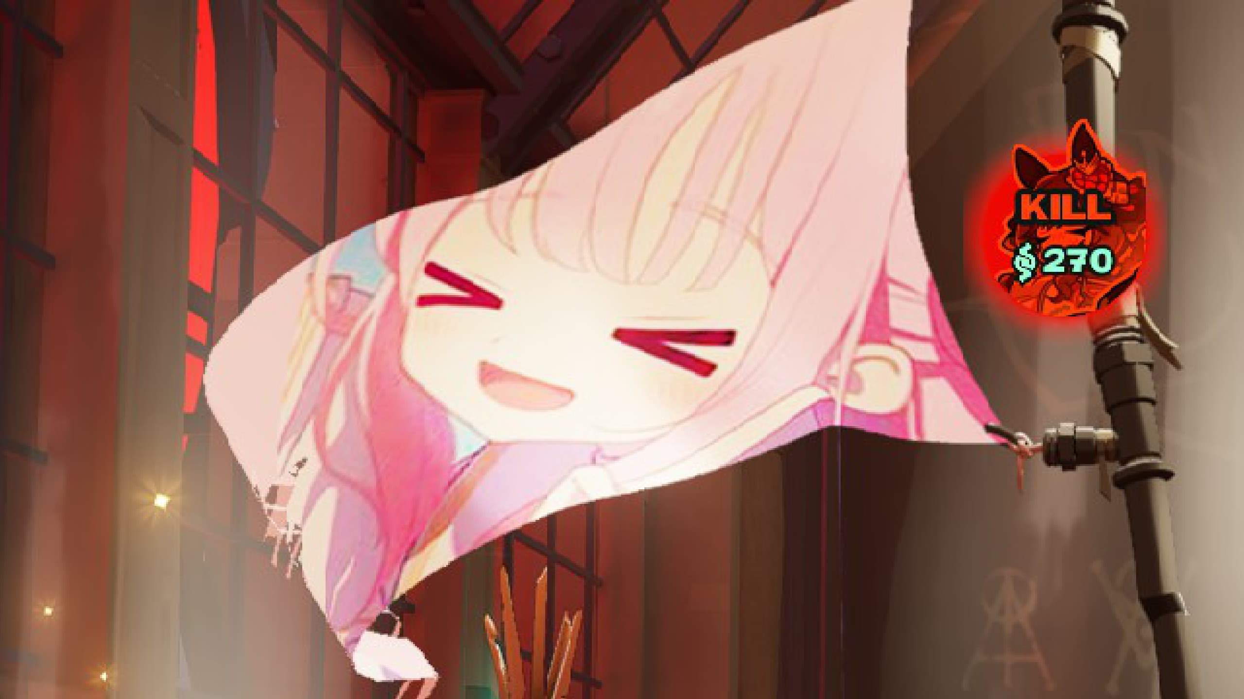 mika flag blue archive screenshot