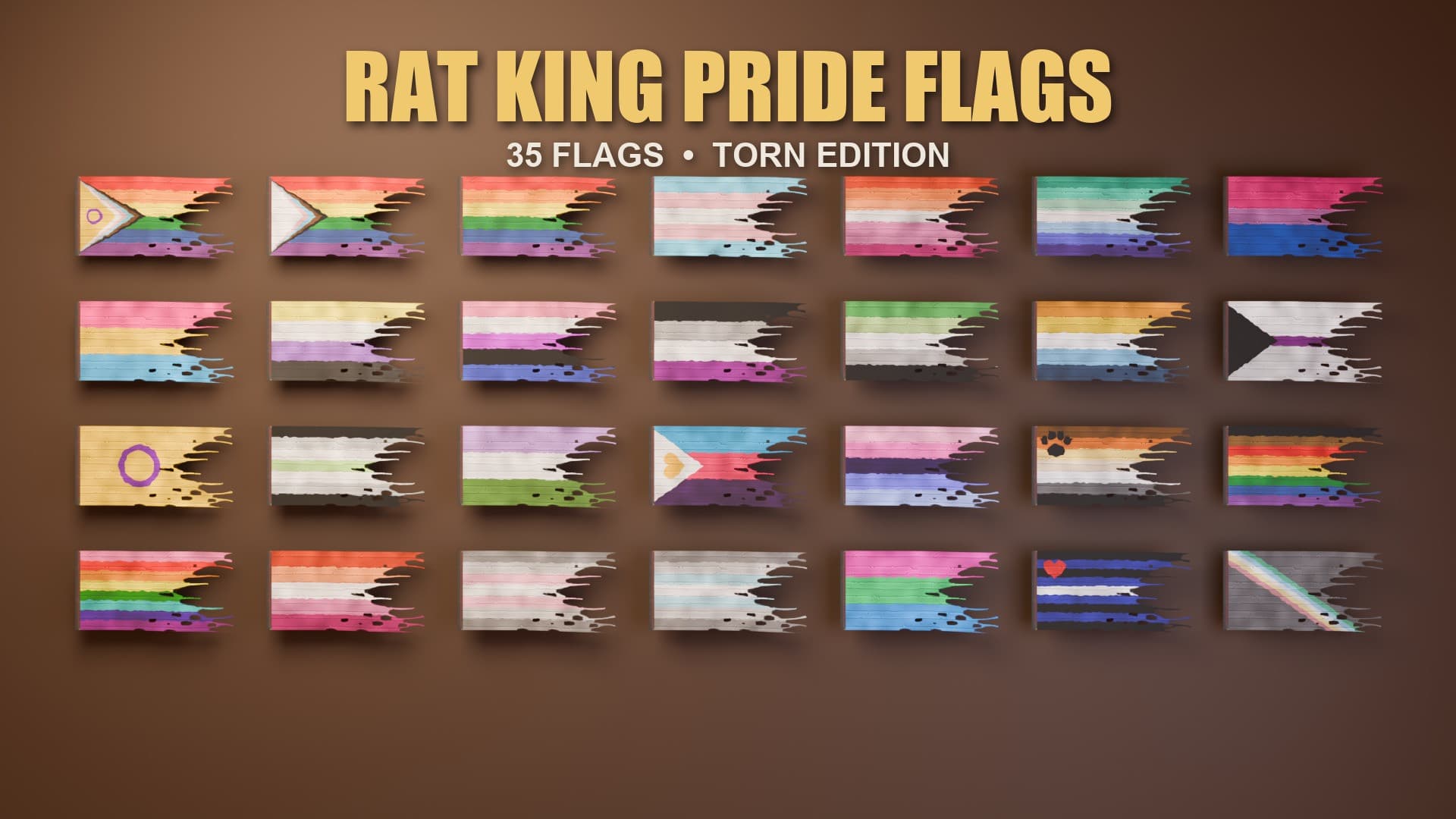 BEST Rat King Pride Flags screenshot 2