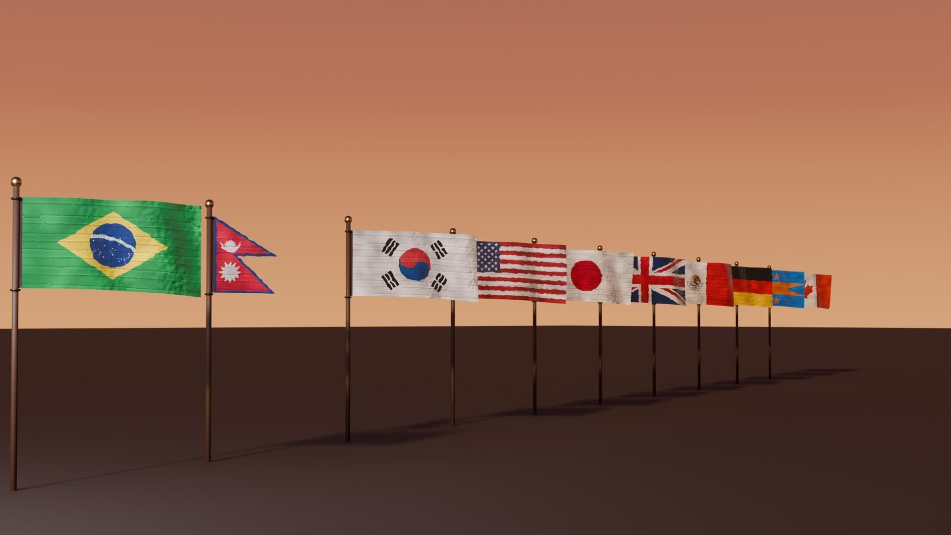 BEST Rat King Flags - Every Country (237 Flags) screenshot 7