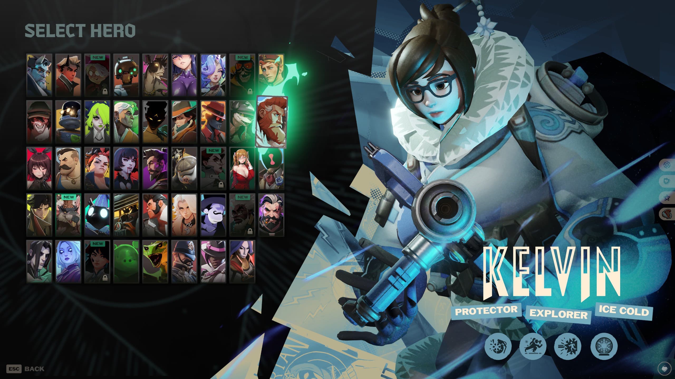 Kelvin As Mei Overwatch screenshot