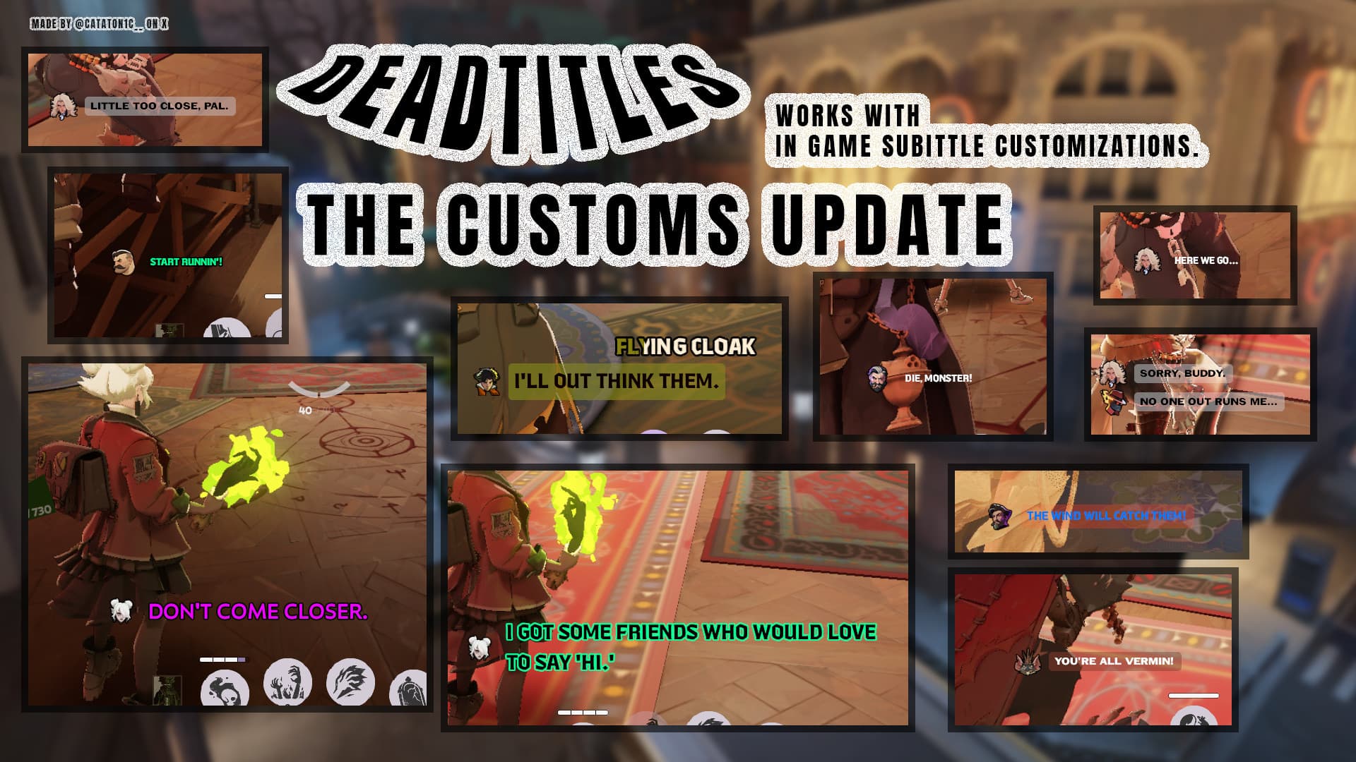 Deadtitles - Customization Update screenshot