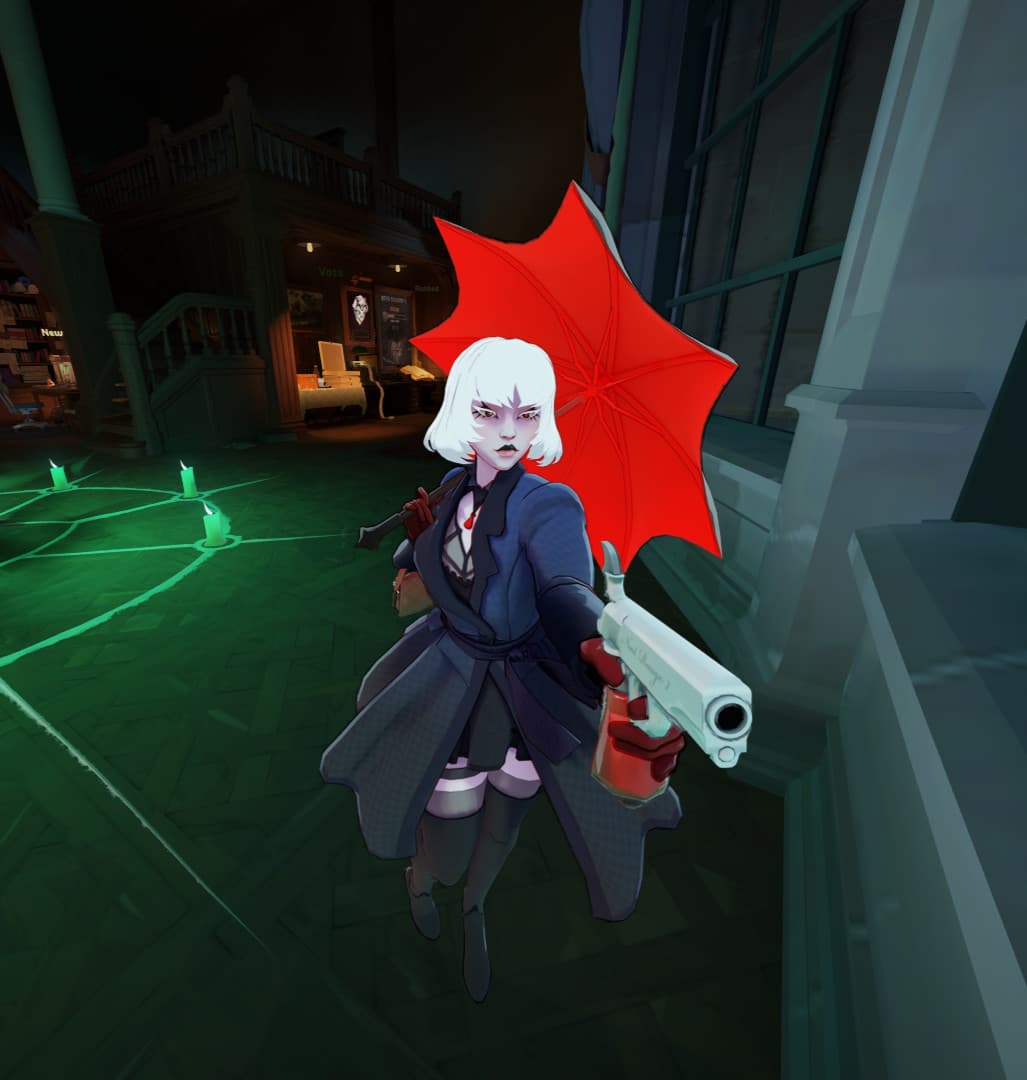 Mina White Hair screenshot
