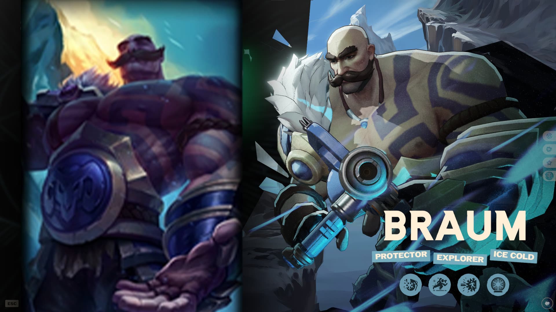 Braum as Kelvin (League of Legends) screenshot