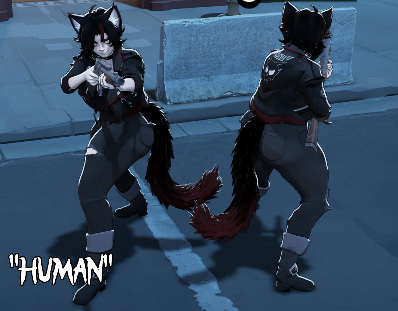 Night of the Werecat - Silver Model Replacer screenshot 3