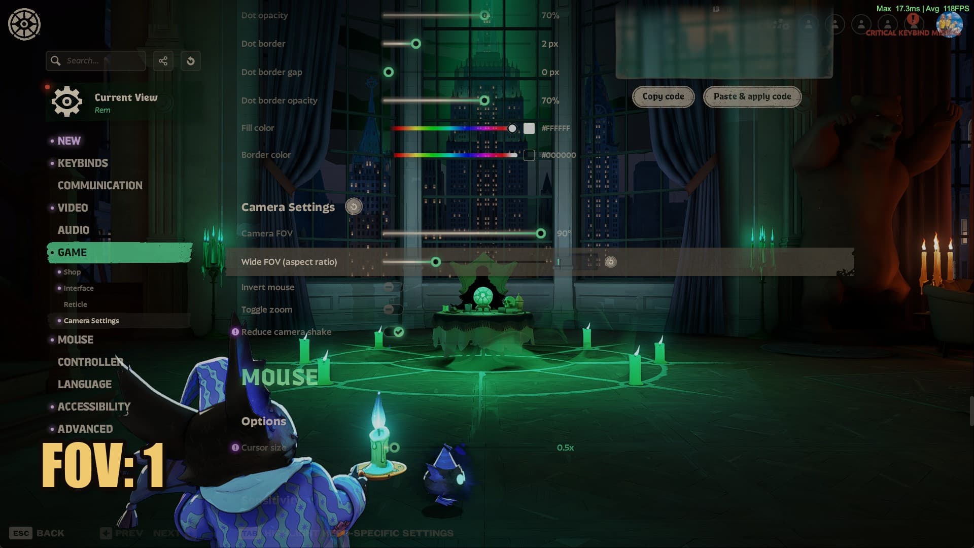 Wide FOV Slider screenshot 5