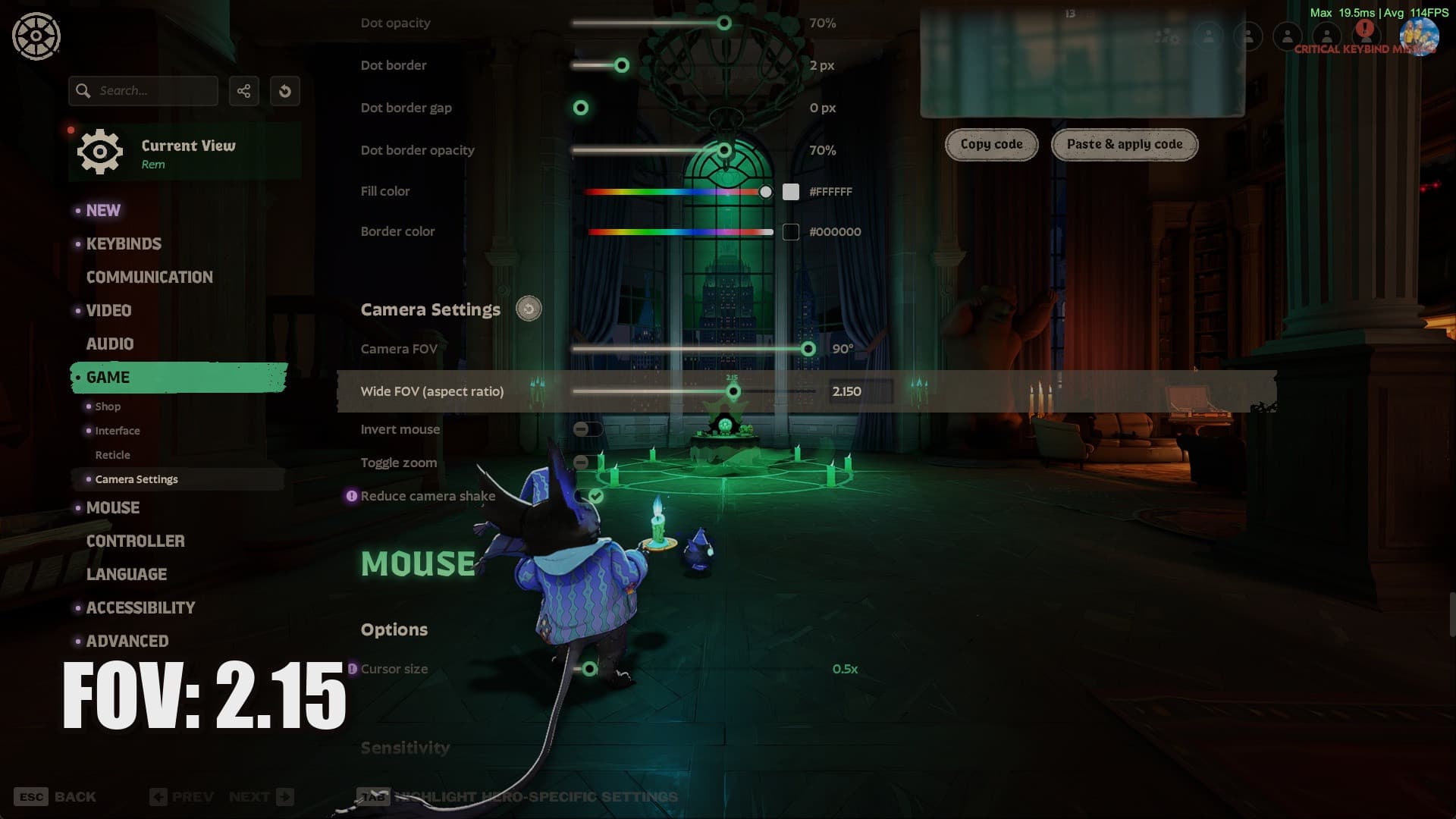 Wide FOV Slider screenshot 6