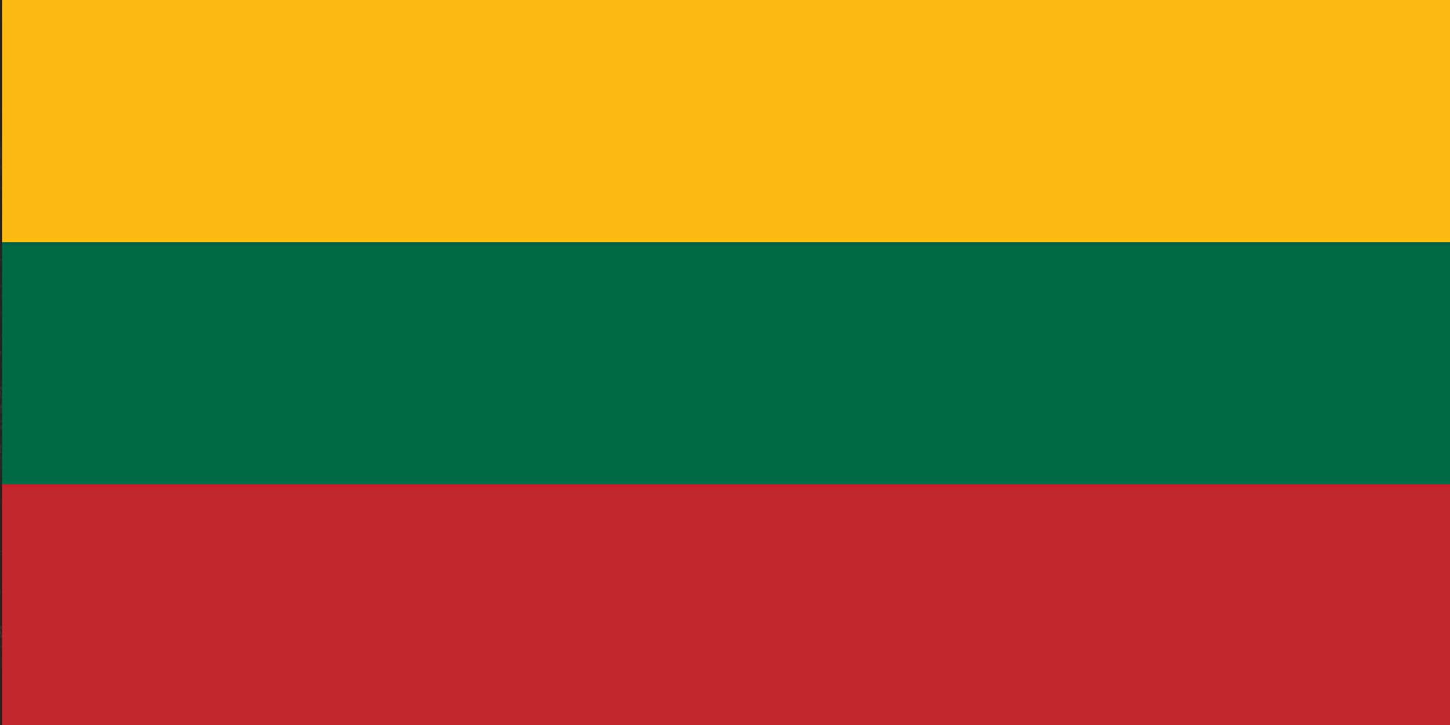 Lithuania flag over rattania flag + Anthem screenshot