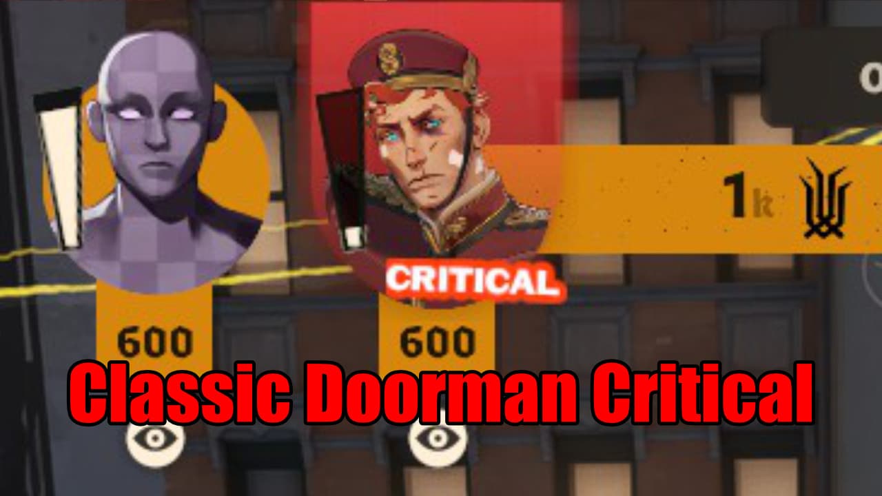 Classic Doorman Critical Portrait screenshot