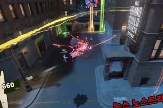 Light red particles screenshot 4