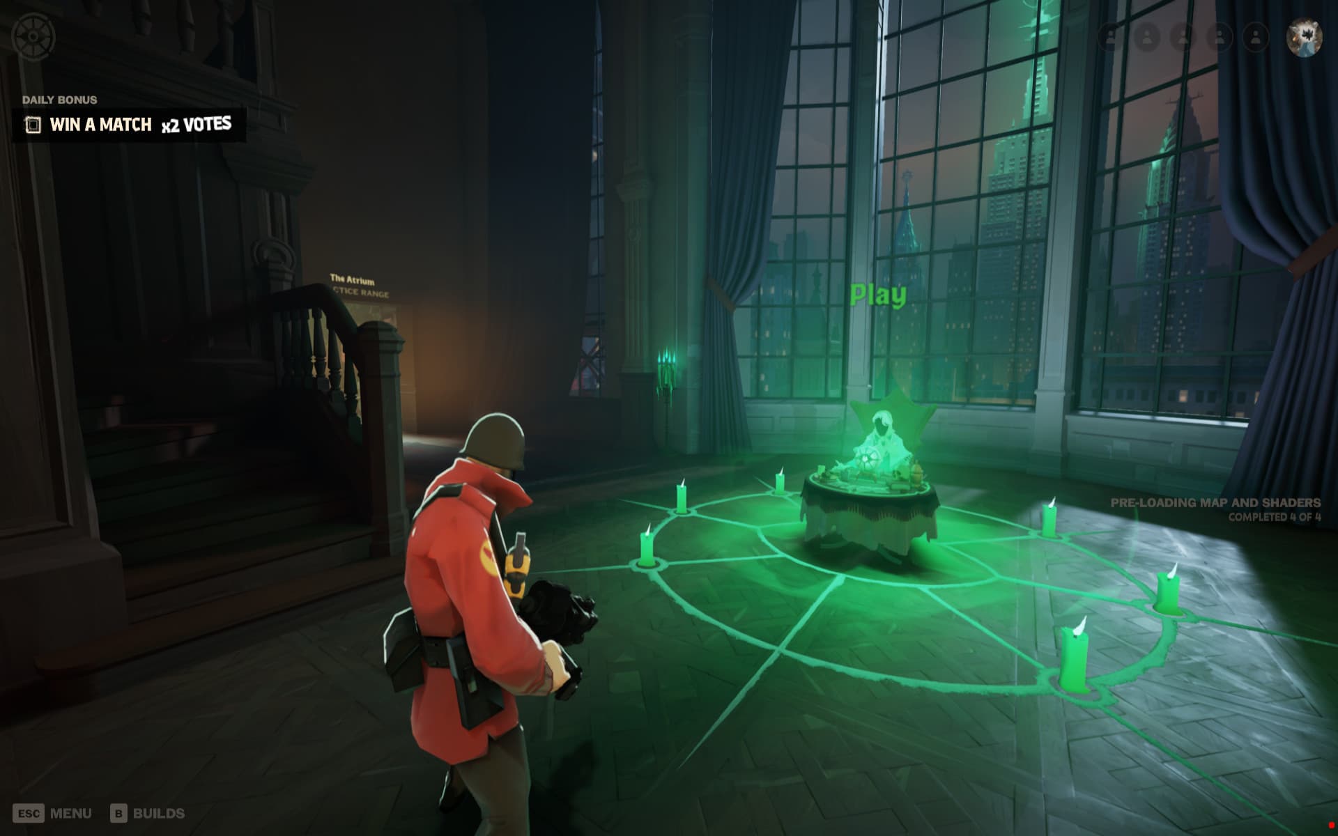 Soldier WARDENING it (TF2 mod) screenshot 2