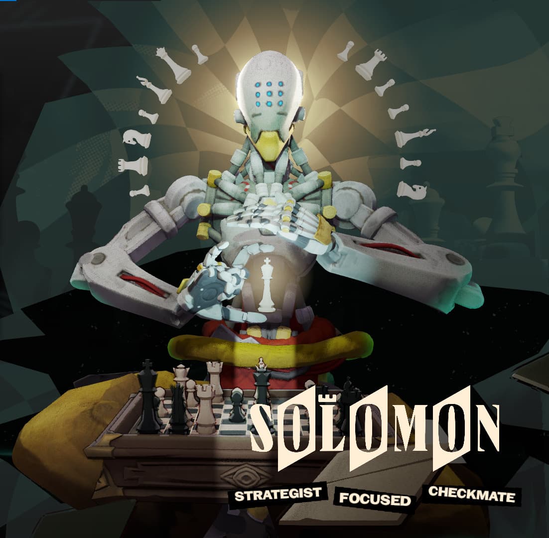 Zenyatta as Solomon (Overwatch) screenshot