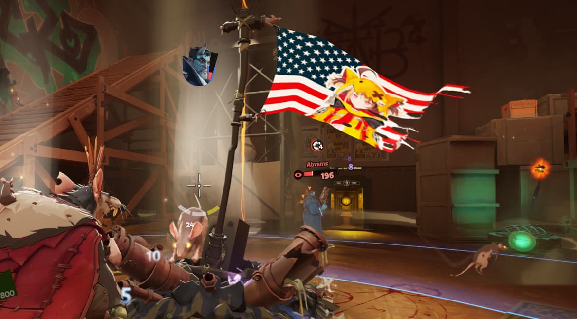 gigi murin rat king flag screenshot