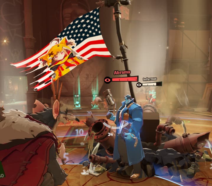 gigi murin rat king flag screenshot 2