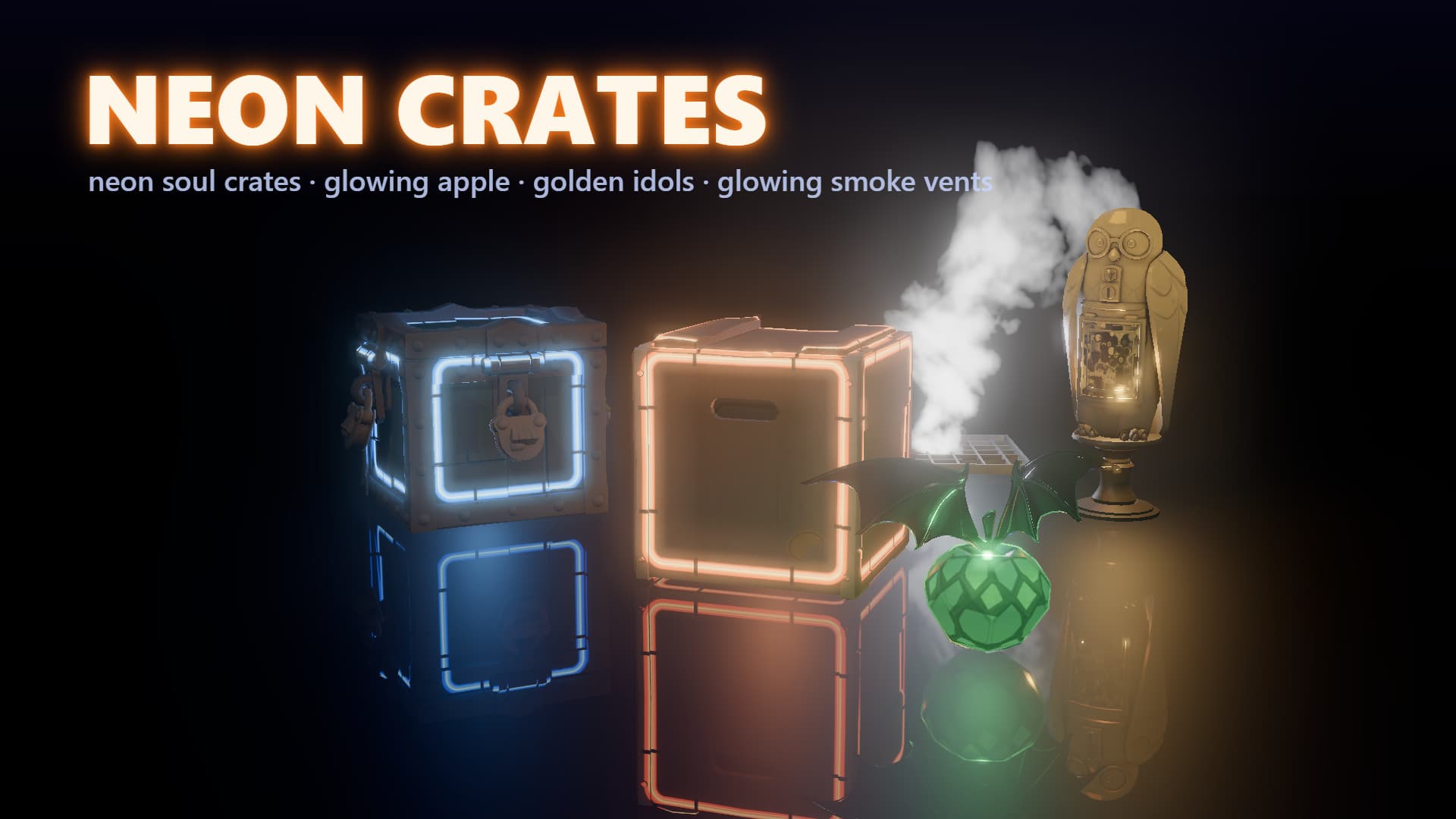OP Neon Crates AND SMOKE VENTS screenshot